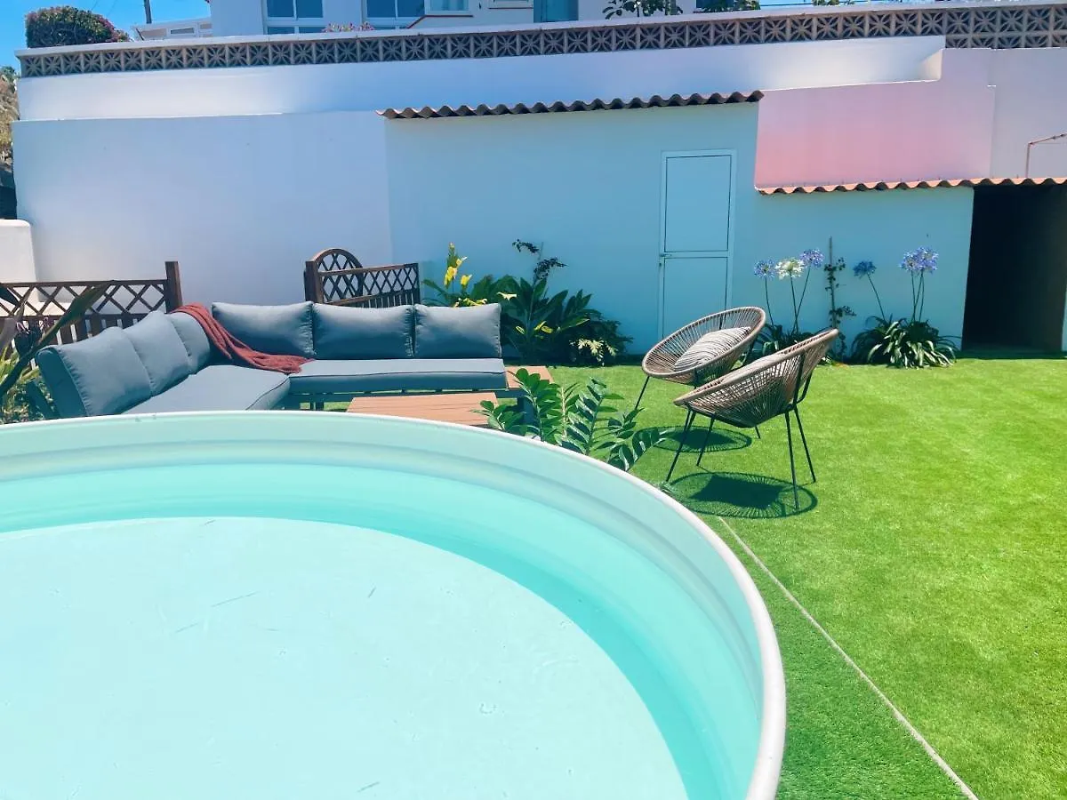 הוילה Puerto de la Madera Casa Con Piscina Y Jardin Con Vistas Al Mar 0*,