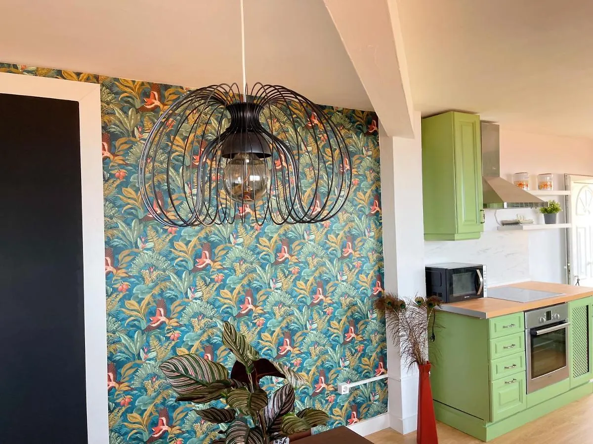 הוילה Puerto de la Madera Casa Con Piscina Y Jardin Con Vistas Al Mar ספרד
