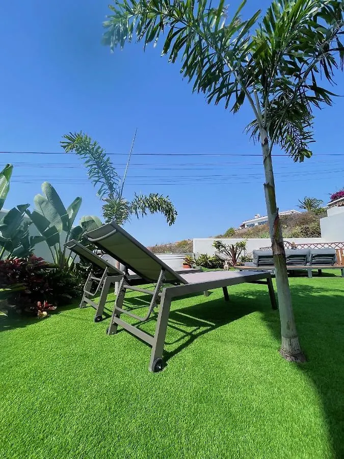 בית נופש הוילה Puerto de la Madera Casa Con Piscina Y Jardin Con Vistas Al Mar ספרד