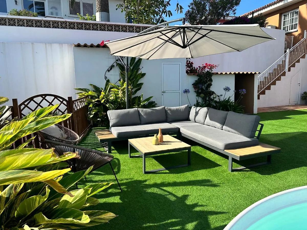 הוילה Puerto de la Madera Casa Con Piscina Y Jardin Con Vistas Al Mar בית נופש